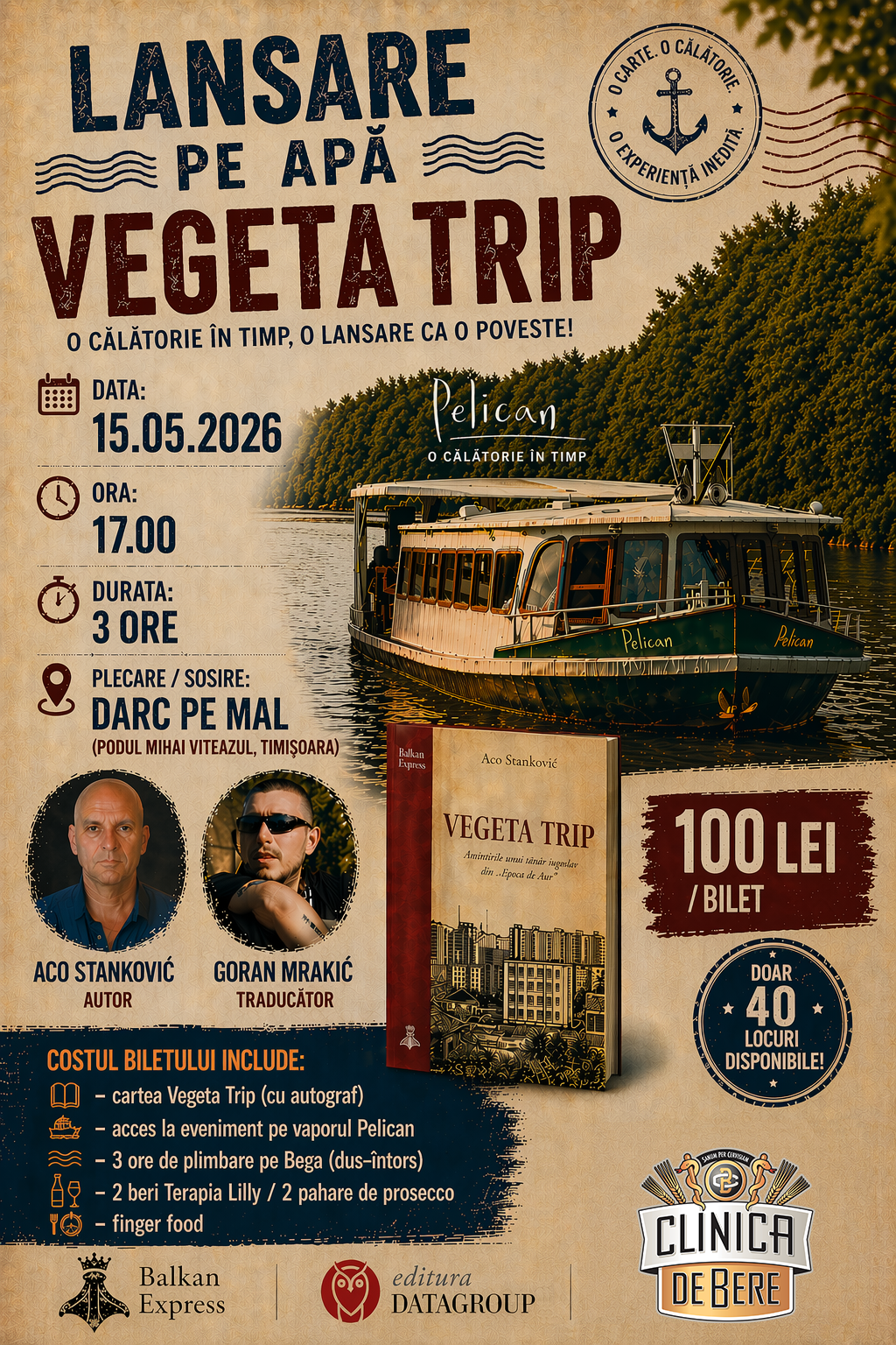 Lansare pe apă - Vegeta Trip